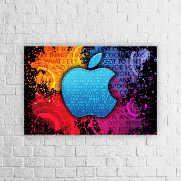 Quadro Apple Colorido - 6259