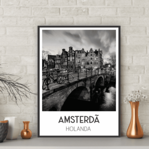 Quadro Amsterdã- Coleção Cidades - 6502