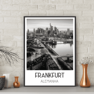 Quadro Frankfurt- Coleção Cidades - 6505
