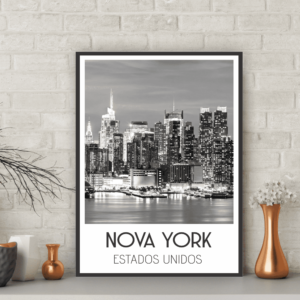 Quadro Nova York- Coleção Cidades - 6509