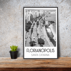 Quadro Florianópolis - Coleção Cidades - 6515