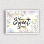 Quadro Home Sweet Home - 2026