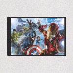 Quadro Homem de Ferro Capitão América e Hulk - 2279