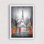 Quadro Pintura Ruas de Paris - 2509
