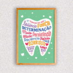 Quadro Dente Dentista - 6269