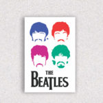Quadro The Beatles Minimalista - 3002