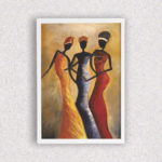 Quadro Pintura Afro - 3533