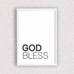 Quadro God Bless - 4512
