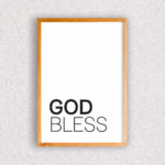 Quadro God Bless - 4512