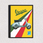 Quadro Vespa Vintage - 5007