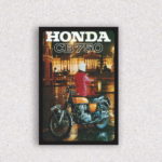 Quadro Honda Vintage - 5008