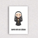 Quadro Santa Rita de Cássia Desenho - 4551