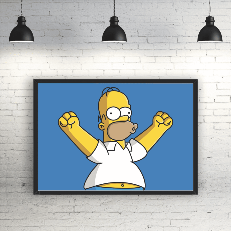 Quadro Homer Simpson - 2263