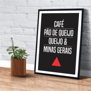 Quadro Café Pão de Queijo Minas Gerais - 3265