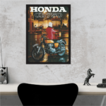 Quadro Honda Vintage - 5008