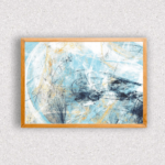 Quadro Abstrato Azul - 2814