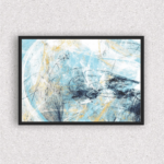 Quadro Abstrato Azul - 2814
