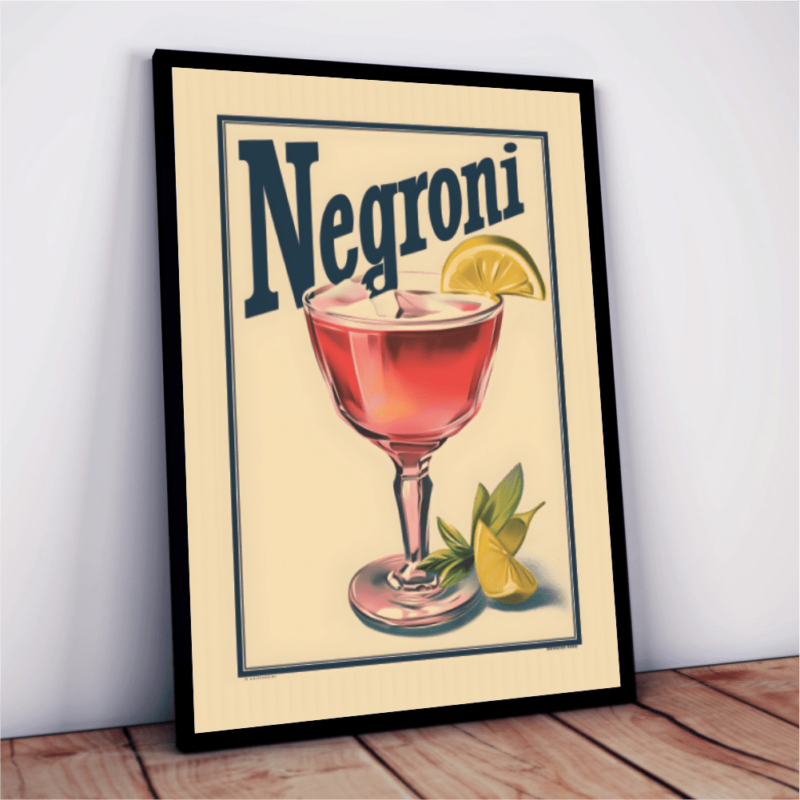 Quadro Drink Negroni - 1535