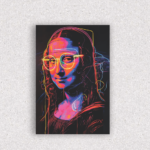 Quadro Mona Lisa de Óculos - 4022