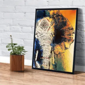 Quadro Elefante Minimalista - 2806